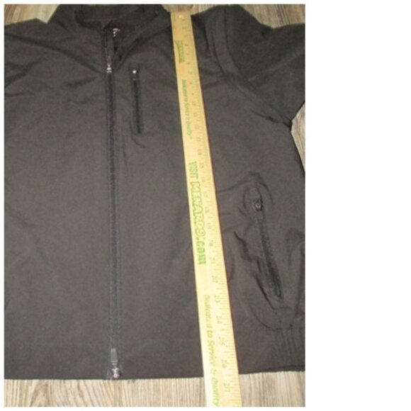 Walter Hagen Full Zip 3 in 1 Golf Black Jacket Wind Shirt Zip Off Sleeves Small - Picture 4 of 8